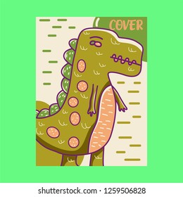 Vector illustration of dinosaur