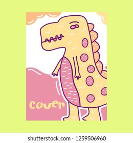 Vector illustration of dinosaur