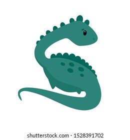 Vector illustration of a dinosaur