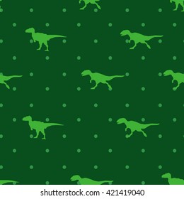 vector, illustration, dinosaur, abstract  art. tyrannosaurus. seamless
