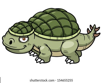 Vector illustration of Dinosaur Cartoon