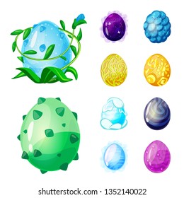 Vector illustration of dinosaur  and magic  icon. Collection of dinosaur  and fantasy stock vector illustration.