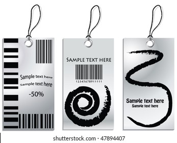 Vector illustration of discount sale tag