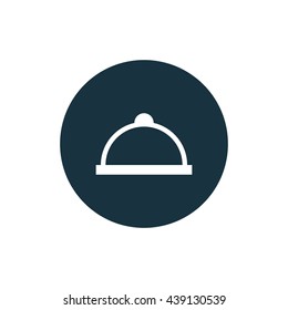 Vector illustration of dish icon
