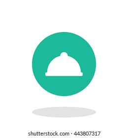 Vector illustration of dish icon