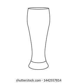 Vector illustration of dishes and container icon. Collection of dishes and glassware stock symbol for web.