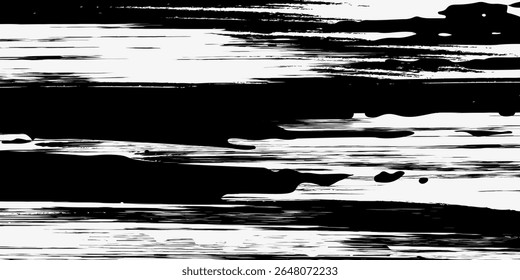 Ilustração vetorial - Textura de cobertura granulada de madeira angustiada. Fundo de parede de textura antiga raspadinha.
