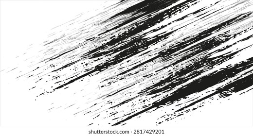 Vector Illustration - Distressed Wood grunge grainy overlay texture. Scratch Old Texture Wall Background.