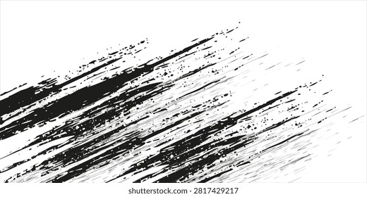Vector Illustration - Distressed Wood grunge grainy overlay texture. Scratch Old Texture Wall Background.