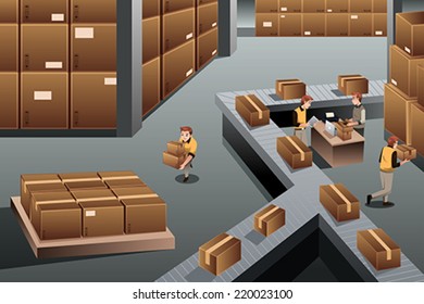 58,377 Distribution Warehouse Stock Vectors, Images & Vector Art 