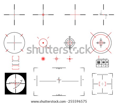 Vector illustration. A diverse set of sights.