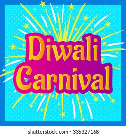 Vector illustration of diwali offers background.