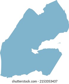 Mapa vectorial de Djibouti