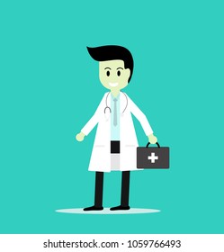 Vector illustration of Doctor