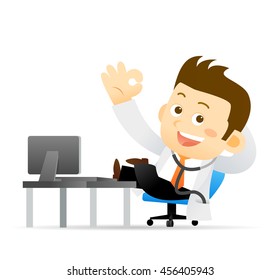 Vector illustration Doctor Character