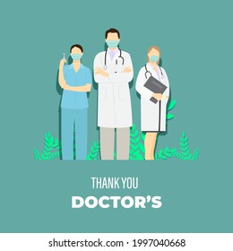 vector illustration for doctors day