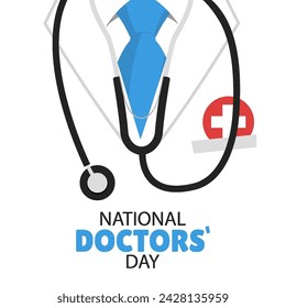 Vector Illustration of Doctors' Day. 
