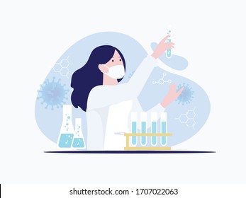 vector illustration Doctors, you are real heroes Thank you doctors and nurses. 