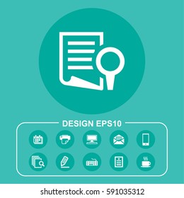 Vector Illustration Document Icon