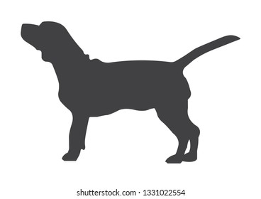 Vector Illustration of A Dog