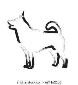 VECTOR ILLUSTRATION dog
