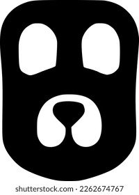 ilustración vectorial de dibujos animados de perros
