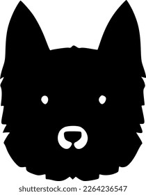 vector illustration of dog cartoon