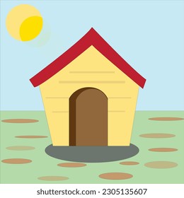 Cámara de perro de ilustración vectorial adecuada para su diseño cómico