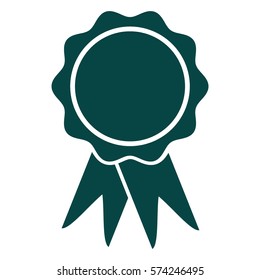 Vektorgrafik des Dollar-Badge-Symbols auf Grün

