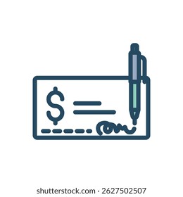 Ilustração vetorial de um cifrão ($) dentro de um círculo segmentado. O círculo é dividido em segmentos alternados de verde claro e cinza.  Esta imagem representa finanças, moeda, investimentos