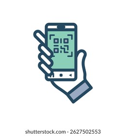Ilustração vetorial de um cifrão ($) dentro de um círculo segmentado. O círculo é dividido em segmentos alternados de verde claro e cinza.  Esta imagem representa finanças, moeda, investimentos