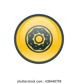 Vector illustration of donut icon