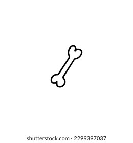 vector illustration doodle bones concept