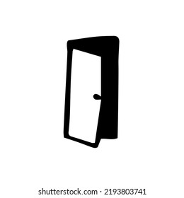 Vector illustration of Doodle cute for kid, Hand drawn door doodles for decoration