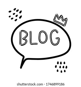 Vector illustration in the Doodle style. Match bubble in text block isolated on a white background.