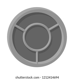 Vector illustration of door and front logo. Set of door and wooden vector icon for stock.