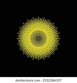 vector illustration dots pattern object