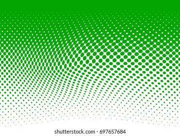 vector illustration of a dotted halftone background