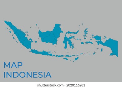 Vector illustration of dotted map of indonesia stock illustration, dotted map