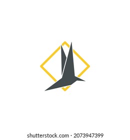 vector illustration dove logo template flat blue color style, peace, wedding, freedom design