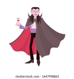 Vector illustration of dracula and vampire icon. Collection of dracula and costume stock vector illustration.