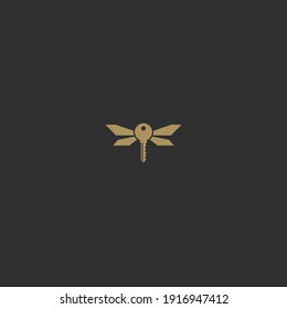 vector illustration of dragonfly properties