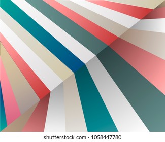 Vector illustration or drawing of an abstract color stripes texture or background