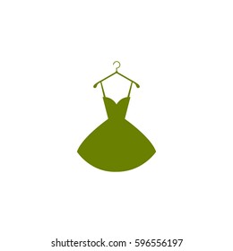 Vector illustration of dress icon