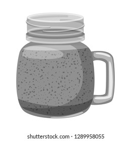 Vector illustration of drink and bar icon. Set of drink and party stock symbol for web.