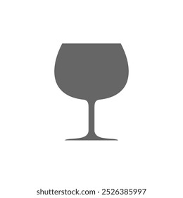 Vector illustration of drink glass