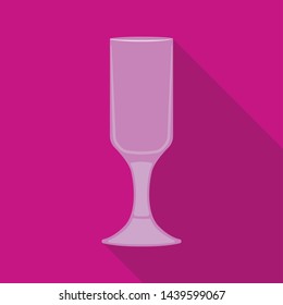 Vector illustration of drinks and restaurant sign. Set of drinks and celebration vector icon for stock.