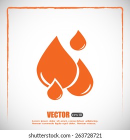 Vector illustration drops