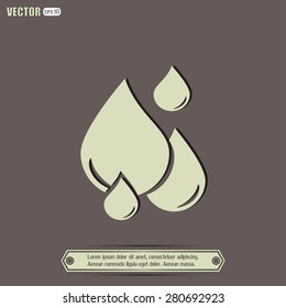 Vector illustration drops