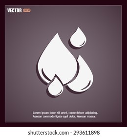 Vector illustration drops